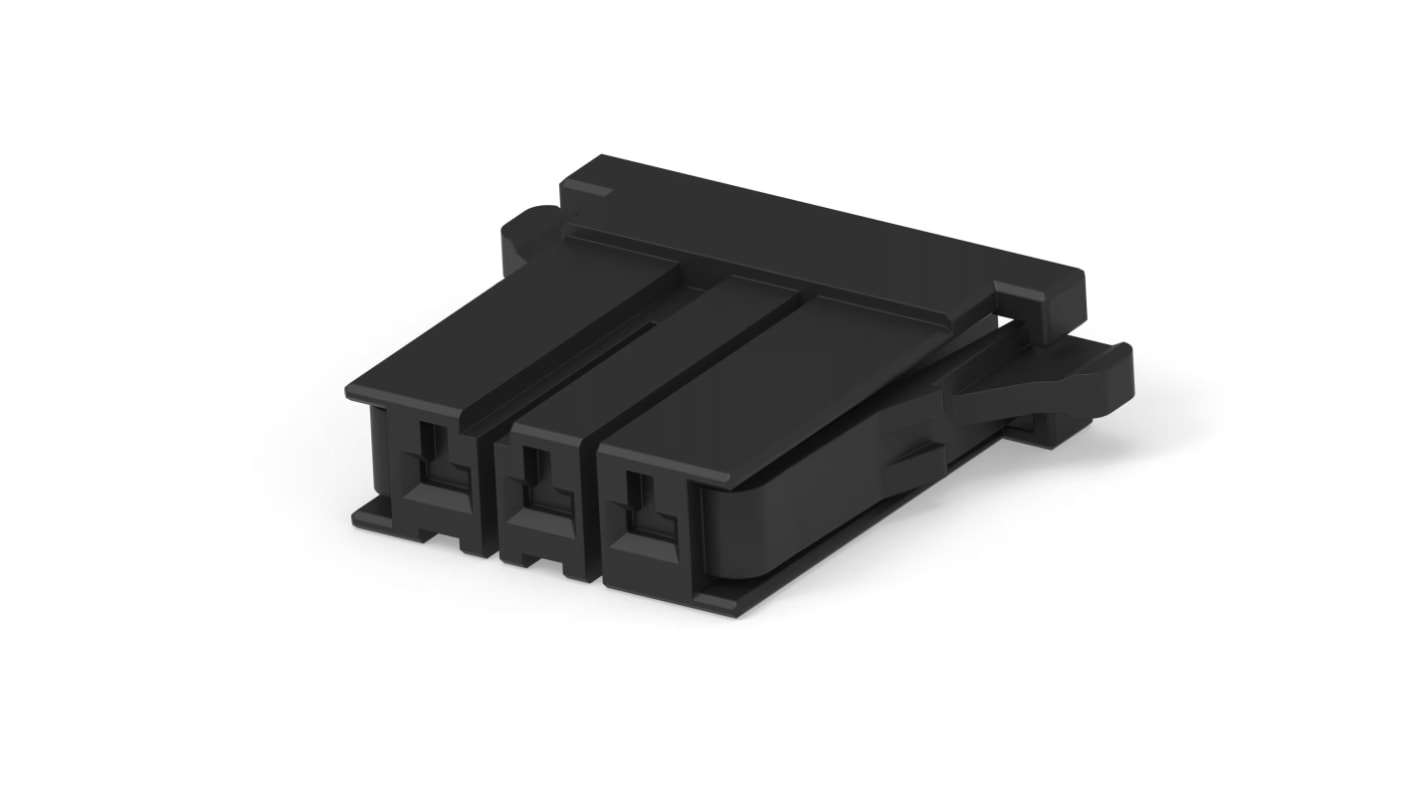 TE Connectivity 连接器外壳母座, 3p, 5.08?mm间距, 水平, 电缆安装, Dynamic 3000 Series系列