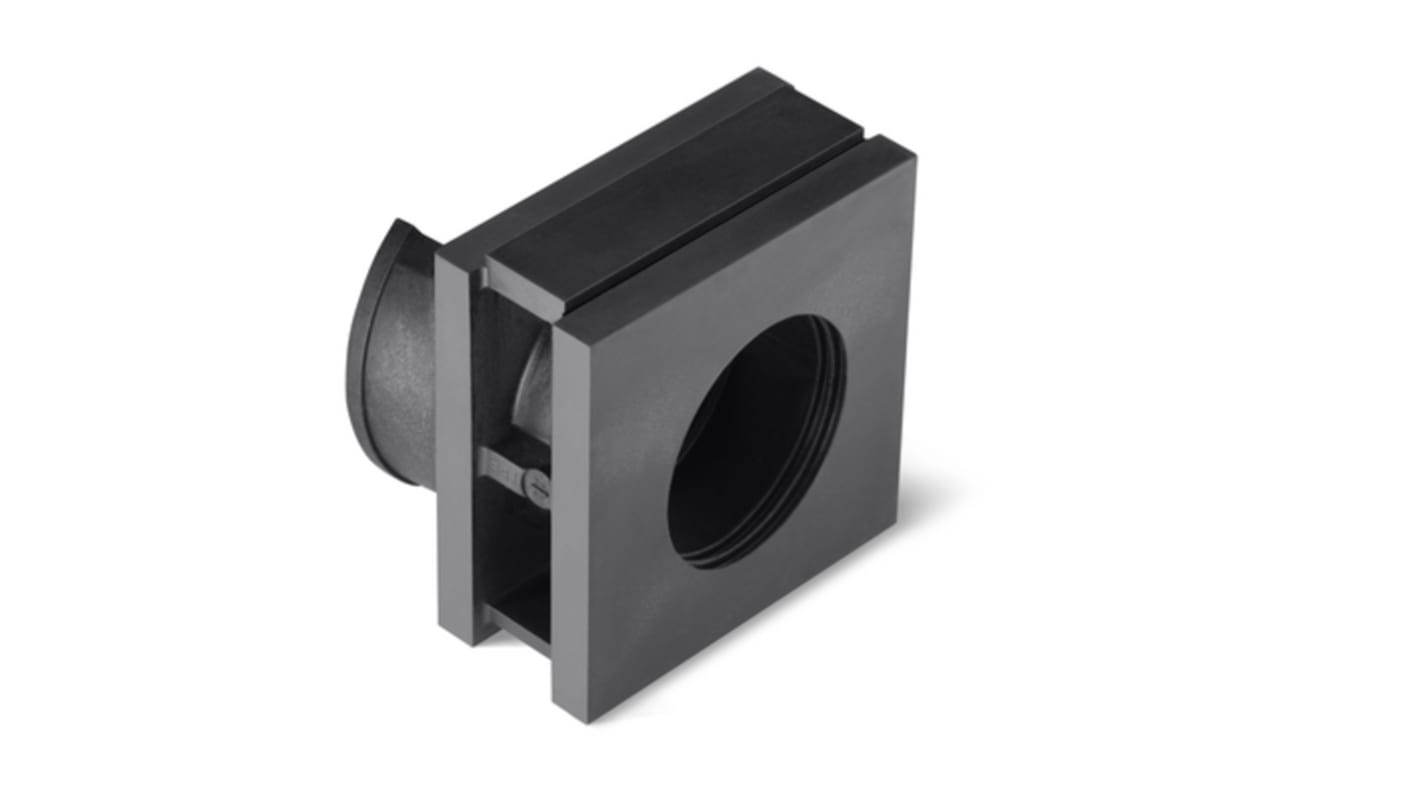 HellermannTyton Low-Smoke Thermoplastic Elastomer (TPE) Cable Trunking Accessory, 20 x 42.2 x 42.2mm, VarioPlate Cable