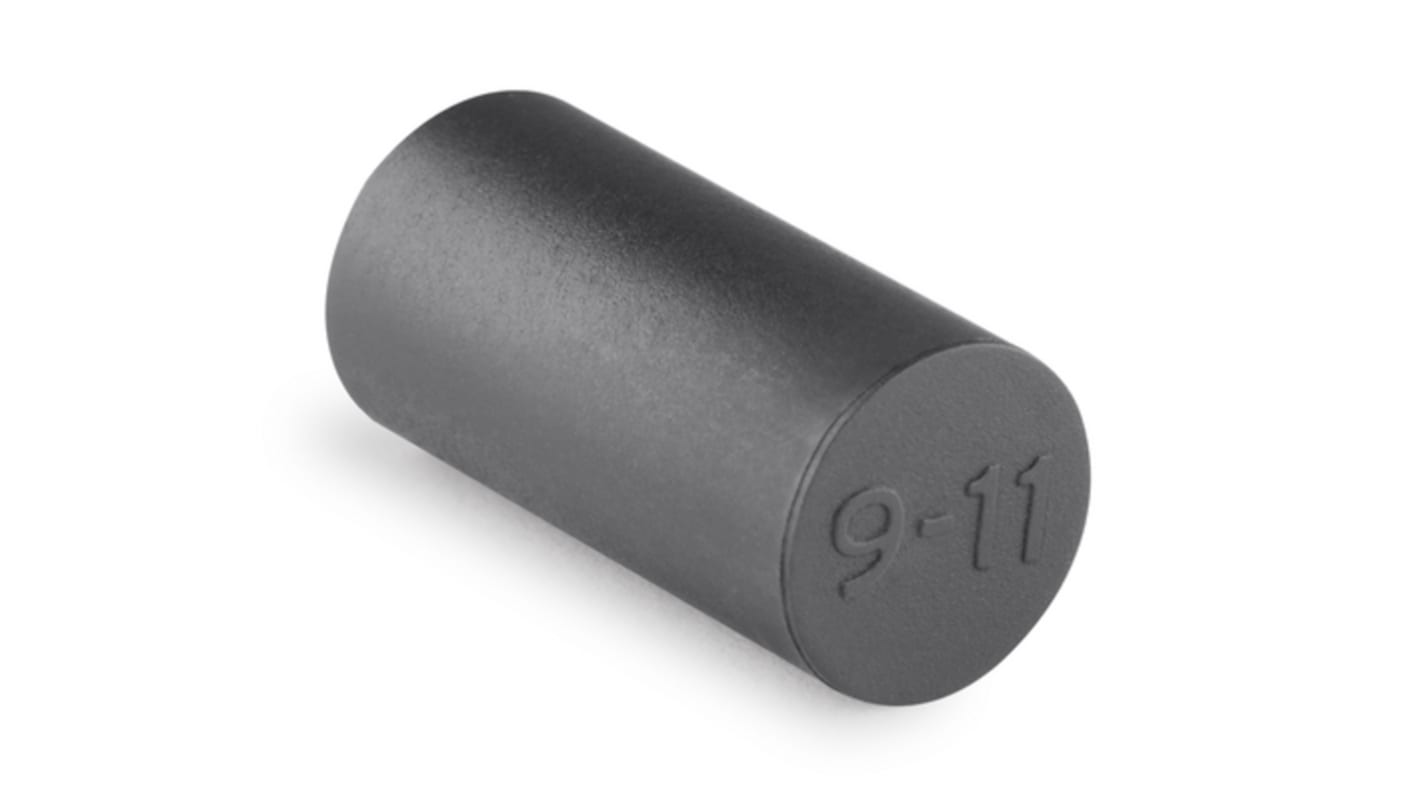 HellermannTyton Blanking Plug, 9mm Hole Diameter, Plastic, 11mm Diameter, Unthreaded