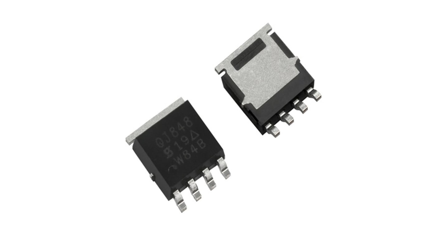 MOSFET Vishay SIJ4108DP-T1-GE3, VDSS 100 V, ID 56,7 A, SO-8L de 7 pines