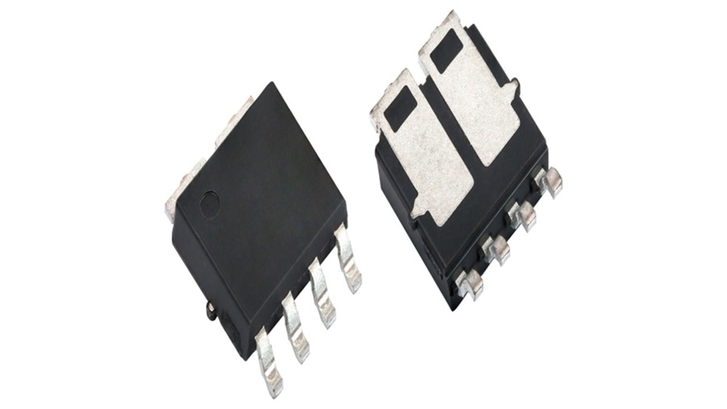 Vishay Dual Silicon N-Channel MOSFET, 100 A, 40 V, 4-Pin 8 x 8L SQJQ936EL-T1_GE3