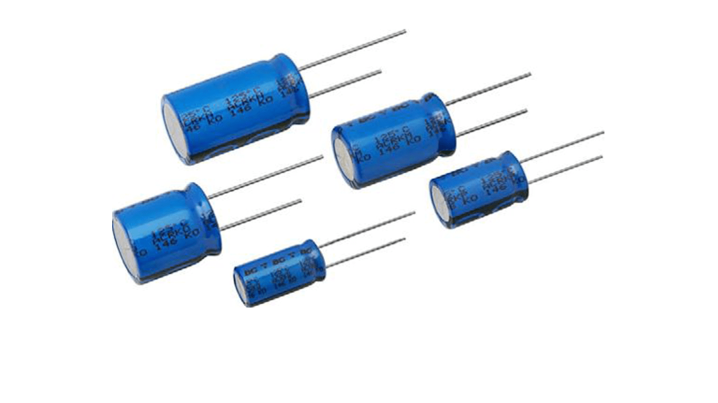 Condensateur Vishay, Aluminium électrolytique 680μF, 50V c.c.