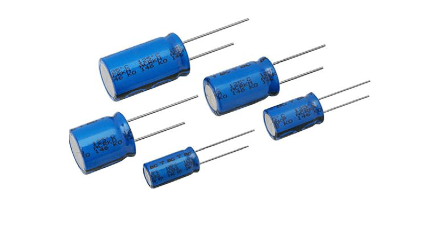 Vishay 100μF Aluminium Electrolytic Capacitor 50V dc - MAL214699104E3