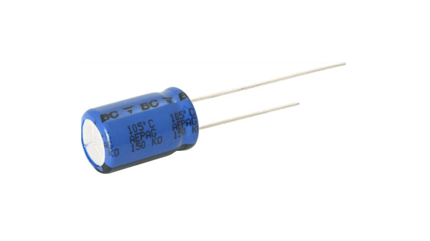 Vishay 470μF Aluminium Electrolytic Capacitor 25V dc - MAL215097602E3