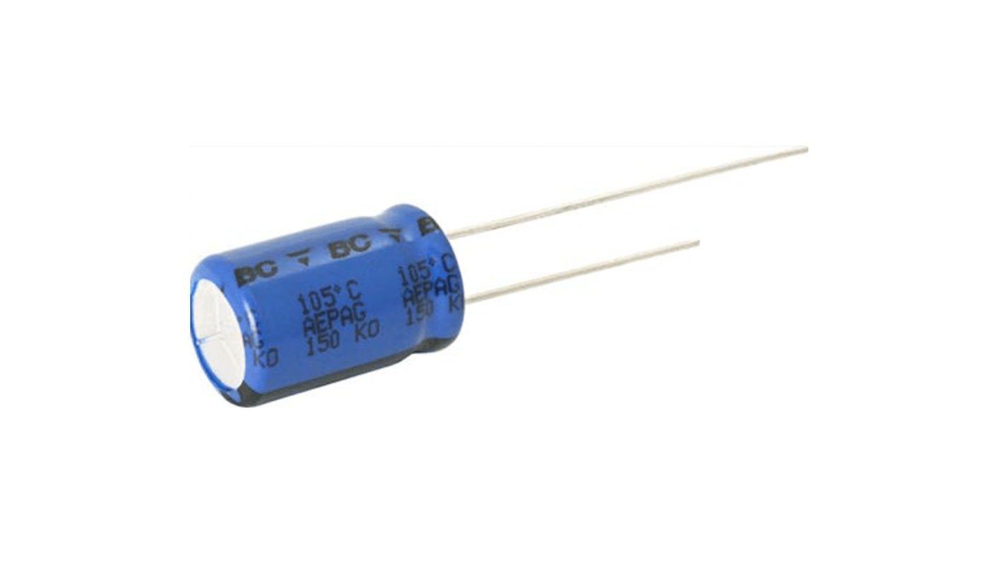 Vishay 47μF Aluminium Electrolytic Capacitor 63V dc - MAL215097811E3