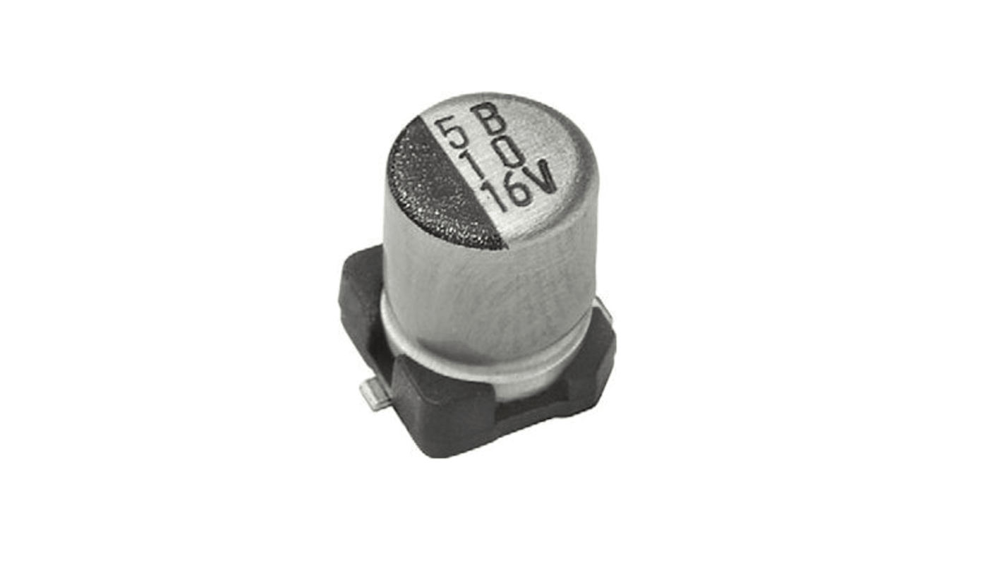 Condensateur Vishay, Aluminium électrolytique 2.2μF, 50V c.c.