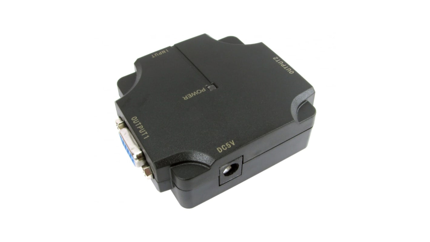 NewLink 2 Port 1 Input 2 Output SVGA Splitter 1920 x 1080