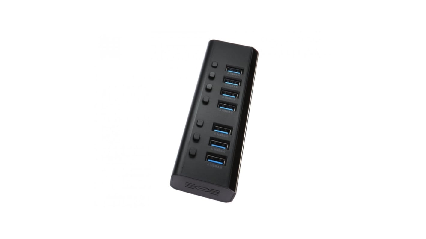 NewLink 7 Port USB 3.0 USB A  Hub, 167 x 125 x 50mm