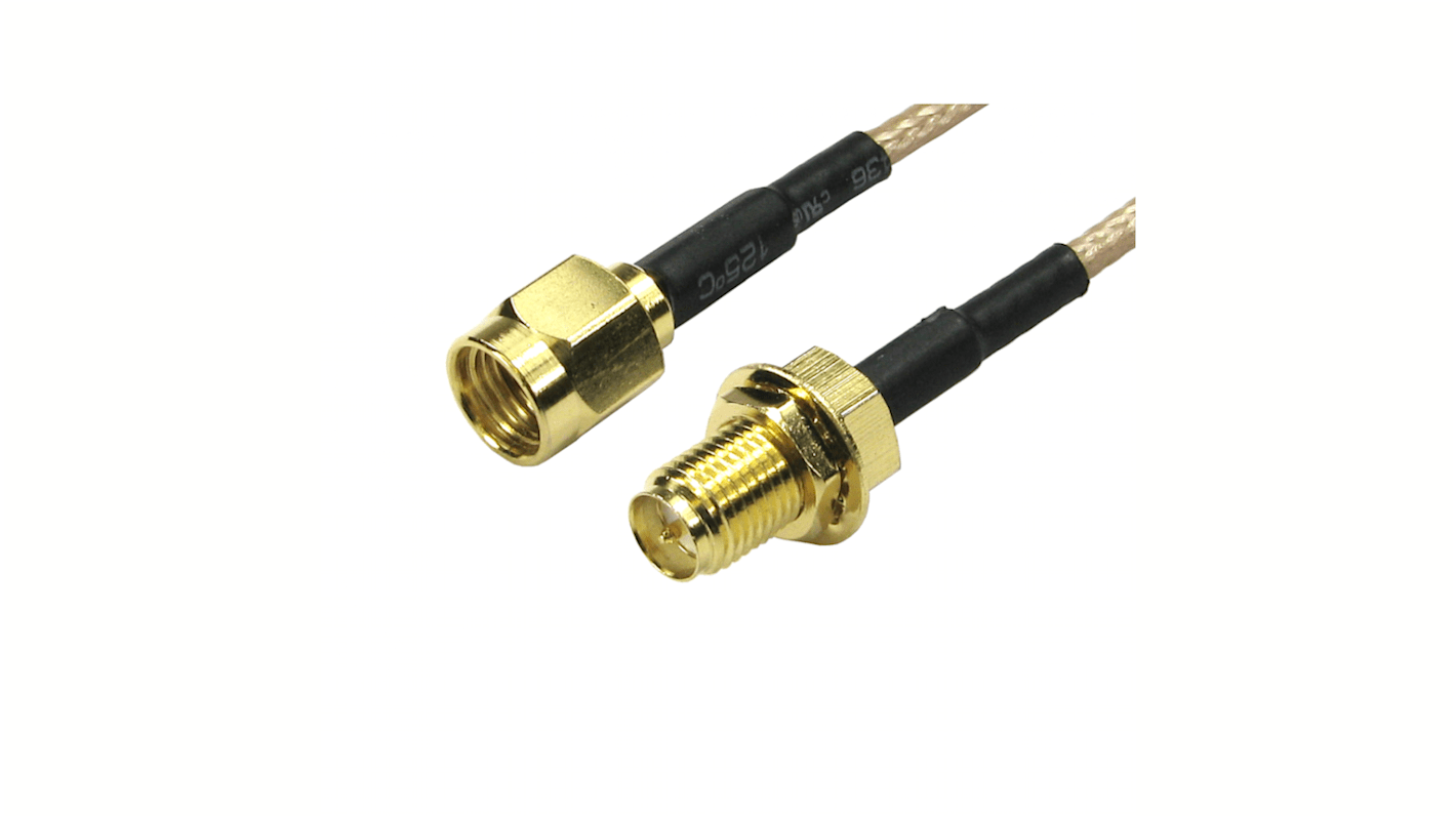 NewLink NLWL-CAB Series Male SMA to Female SMA, 1m, Terminated