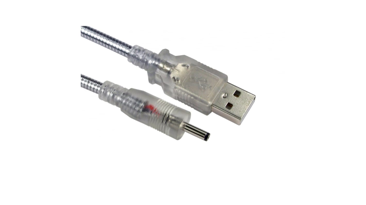 Przejściówka USB Złącze A USB A Złącze B Gniazdo DC 3,5 mm dł. 300mm Adapter USB