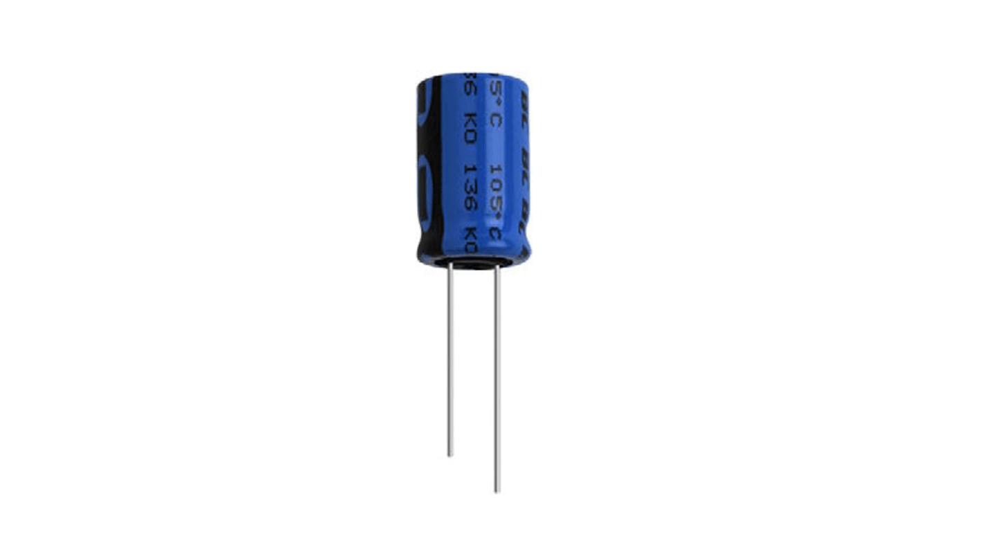 Vishay 100μF Aluminium Electrolytic Capacitor 50V dc - MAL213631101E3
