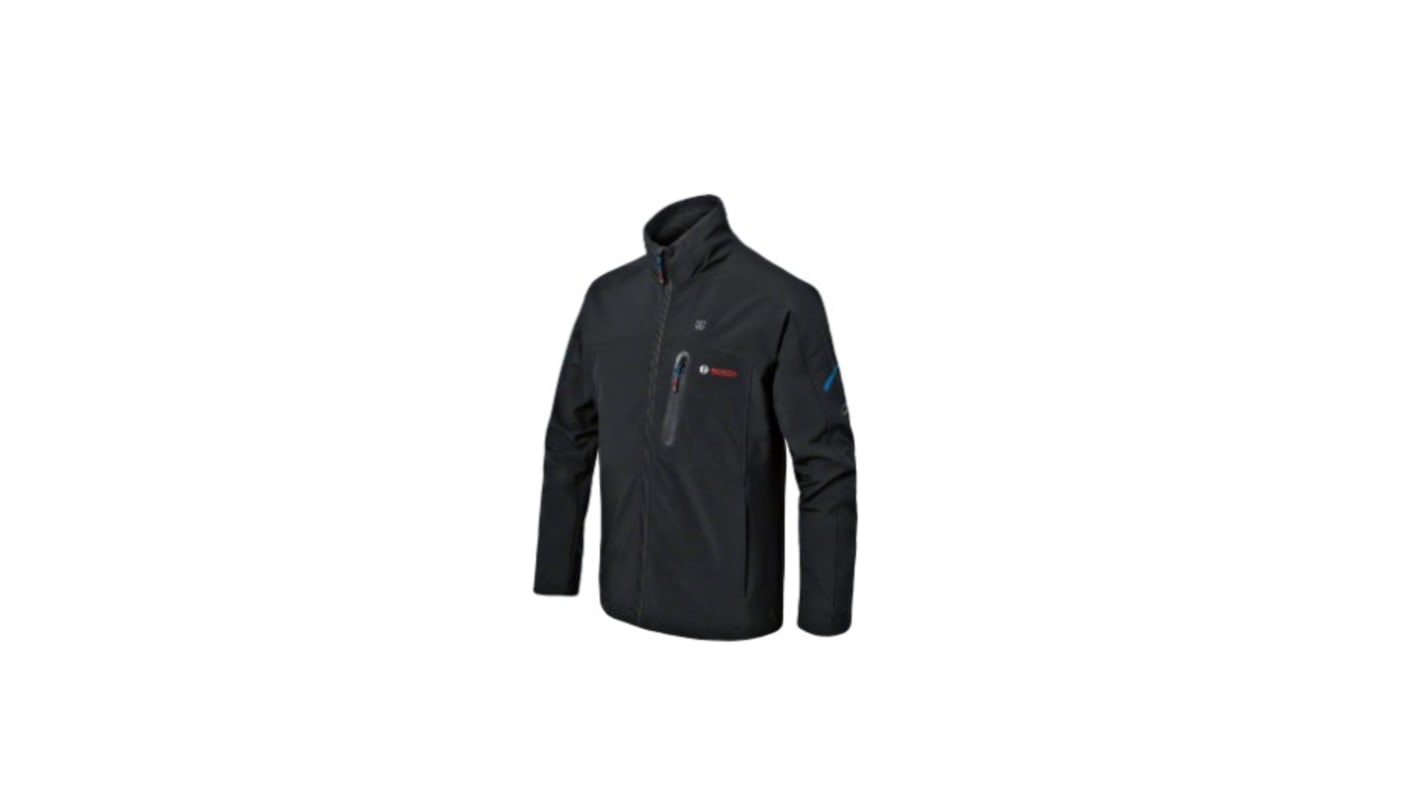 Bosch GHJ Beheizte Jacke Herren Softshell Jacke Wärmeisolierung Schwarz, Größe M