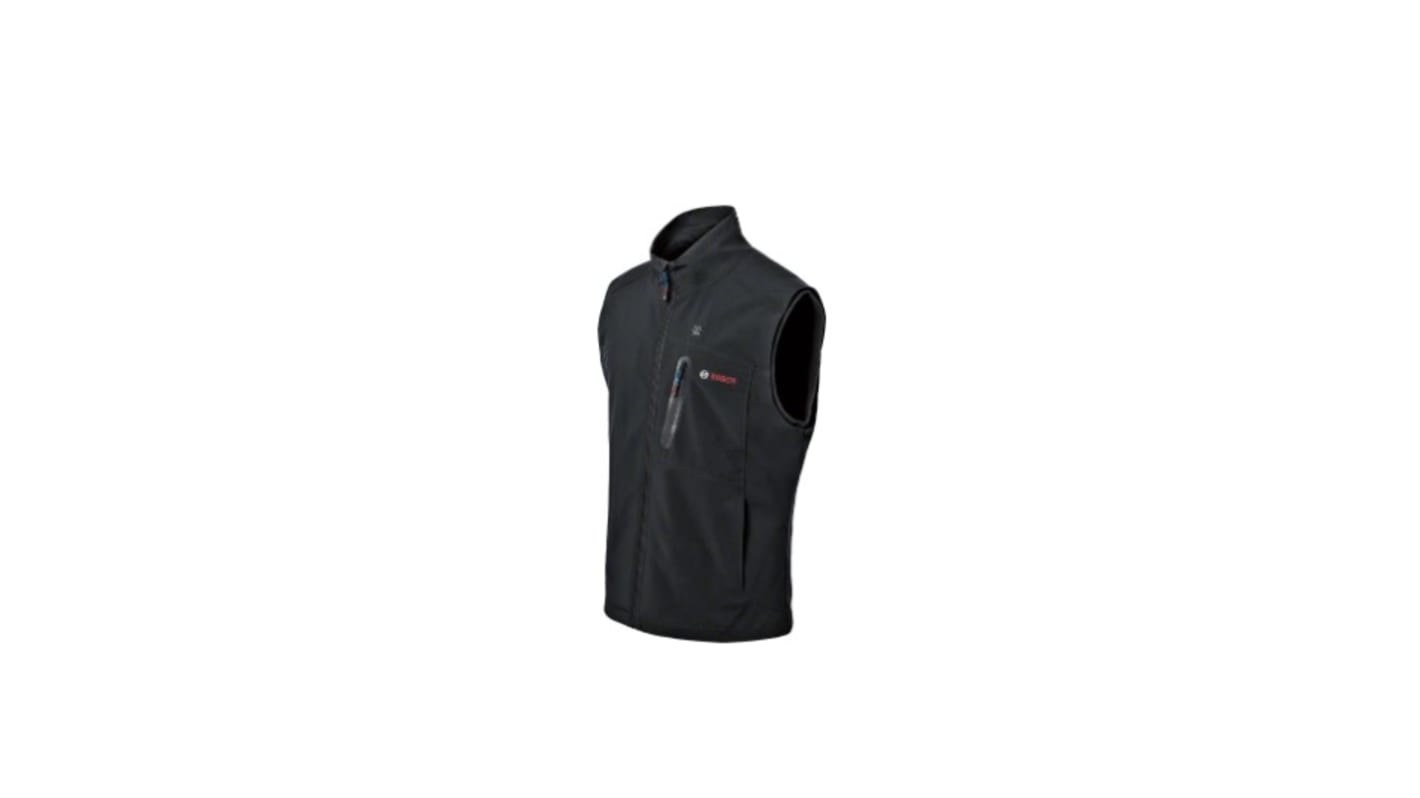 Bosch GHV Beheizte Jacke Herren Softshell Jacke Wärmeisolierung Schwarz, Größe M
