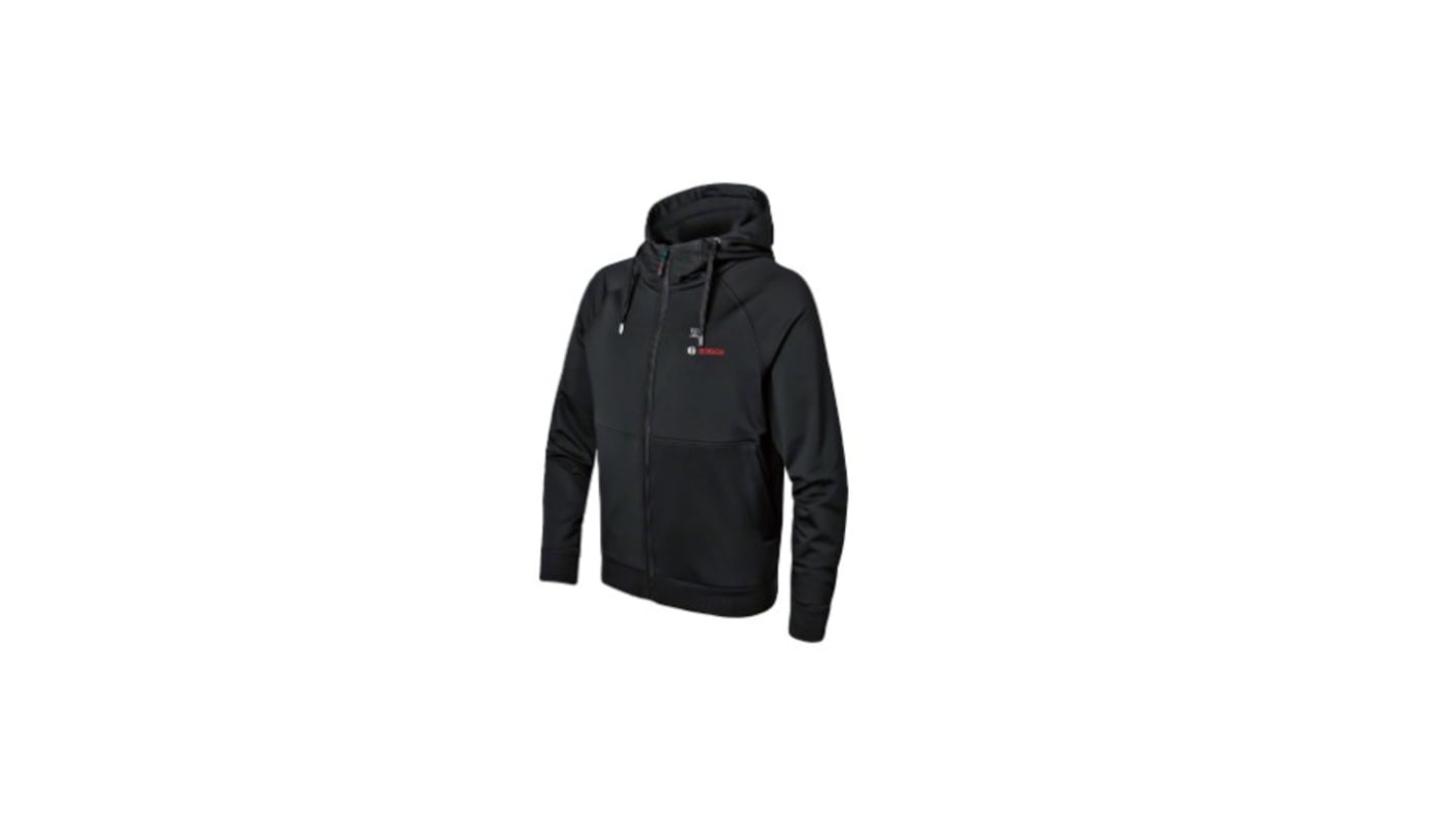 06188000EP Bosch GHH Black Polyester Spandex Men Hoodie Jacket S RS