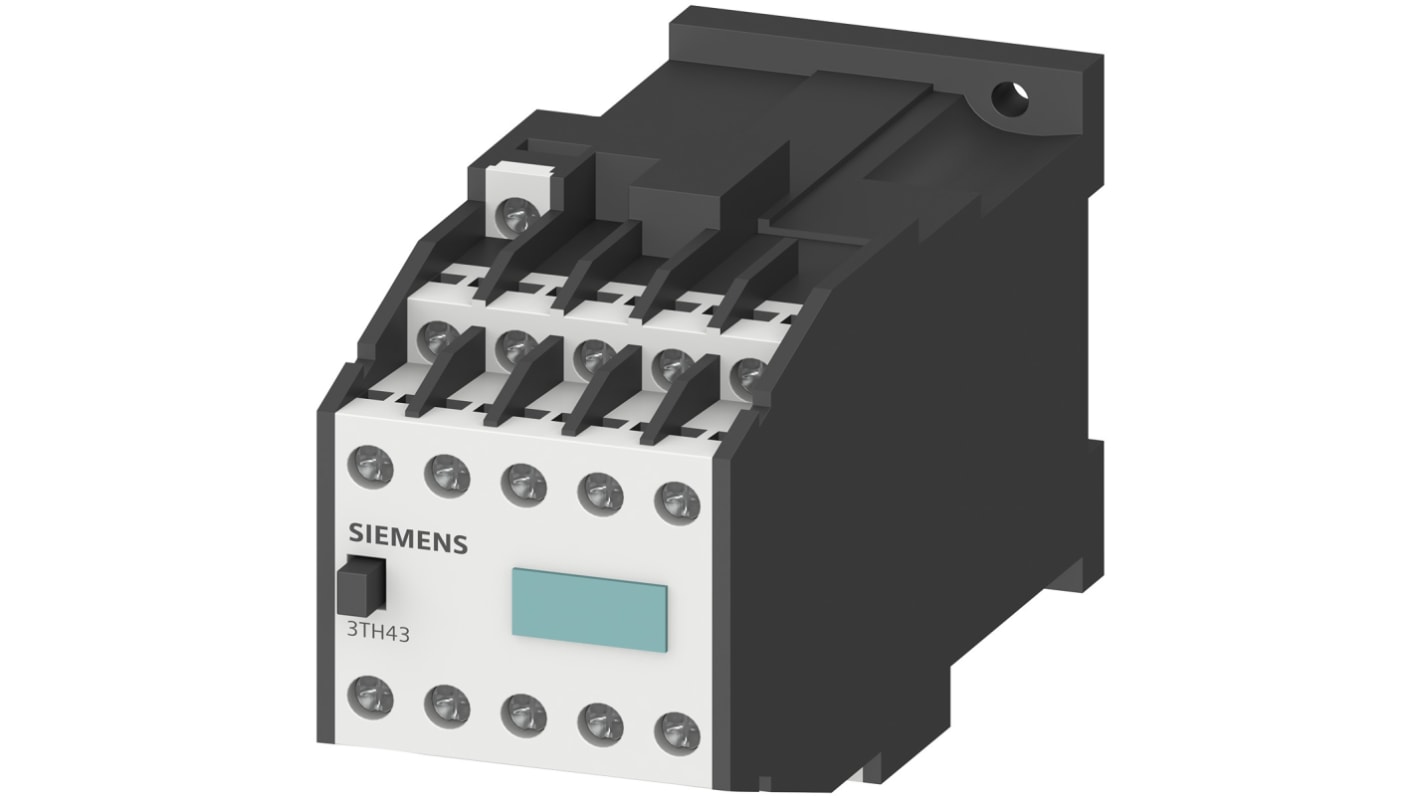 シーメンス 接触器リレー 3TH4355シリーズ 3TH4, 6 A, 24 V dc