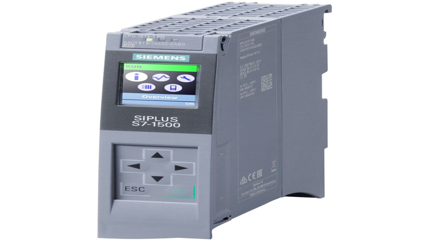 CPU PLC Siemens SIPLUS S7-1500, ingressi: 2