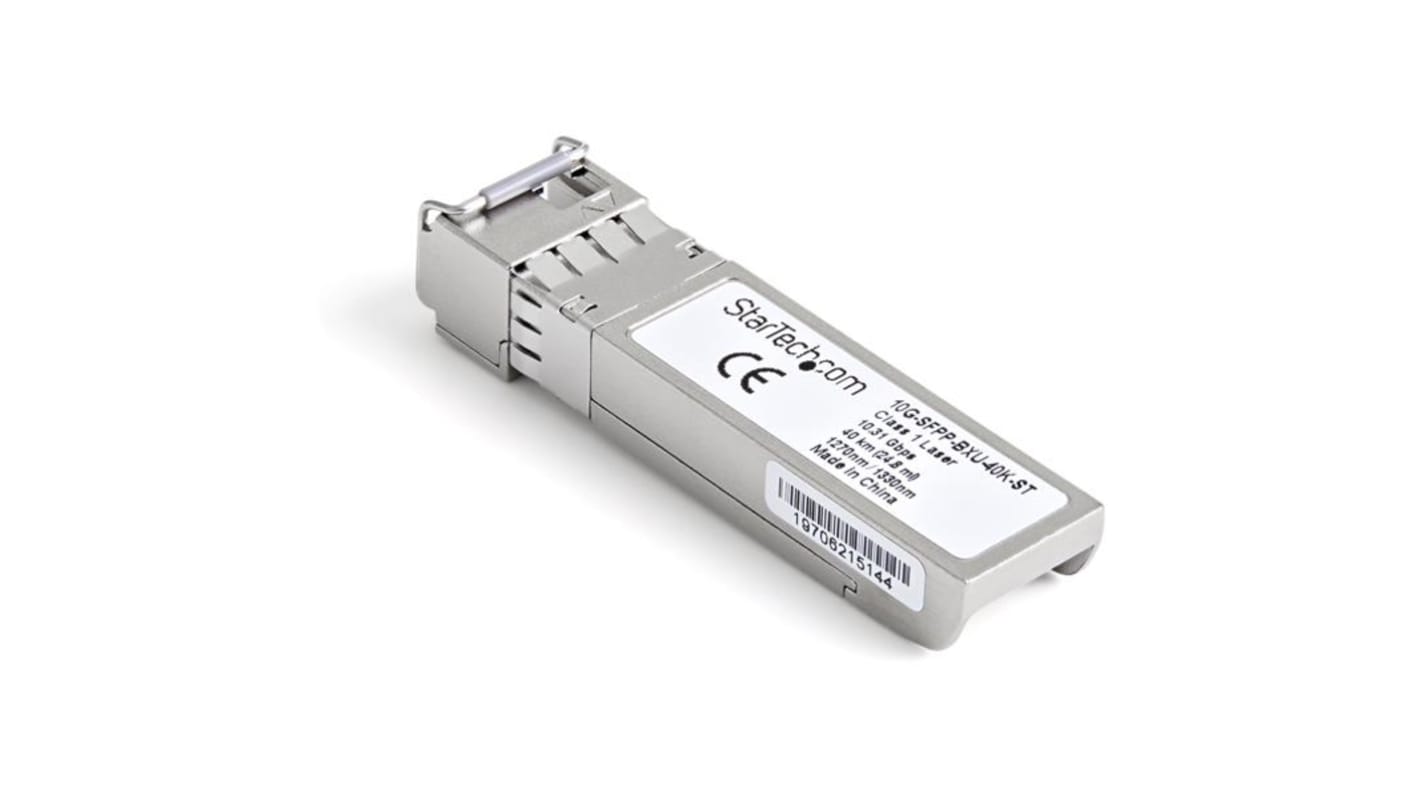 StarTech.com Brocade Compatible LC Single Mode SFP Transceiver Module, Full Duplex, 10000Mbit/s