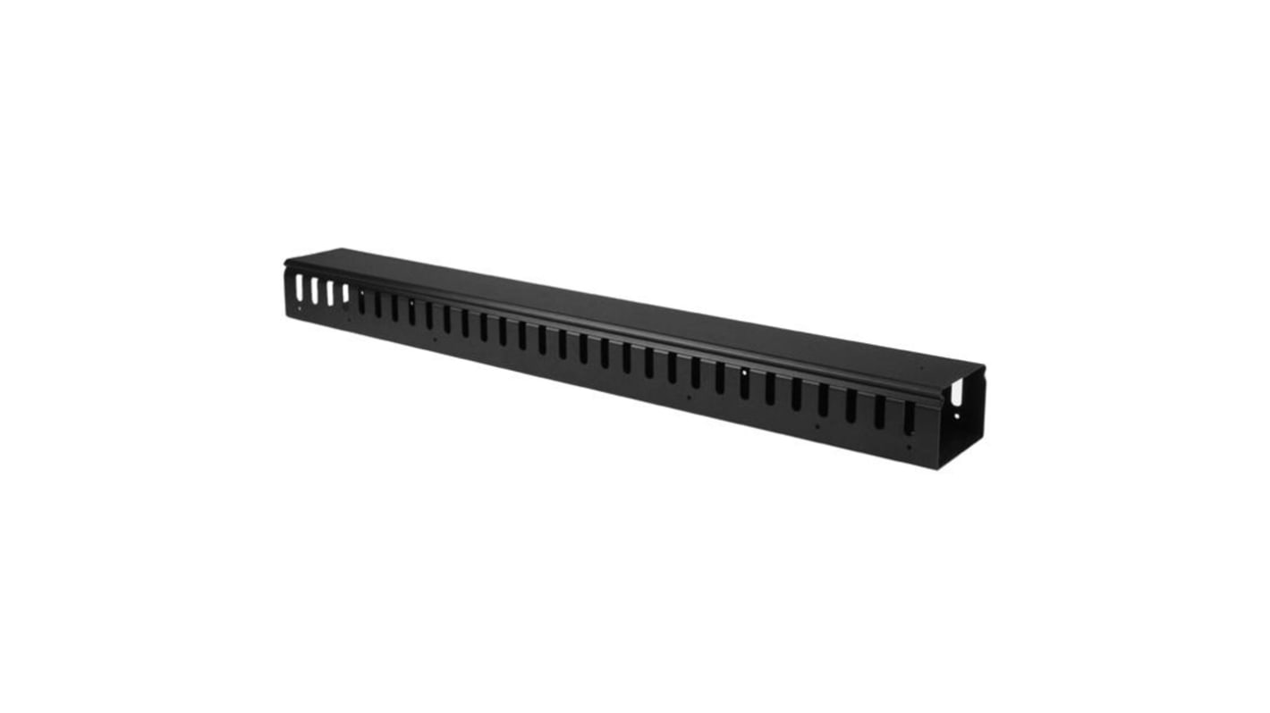 StarTech.com 20U理线架面板, 塑料，钢制, 用于电缆, 3.9 x 33.6 x 2.9in