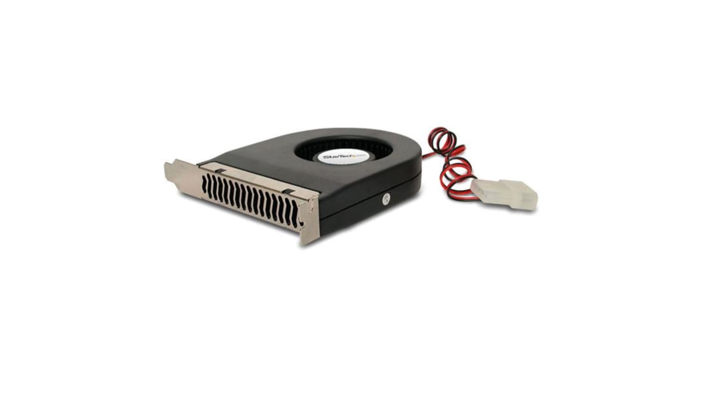 StarTech.com Axial Fan, 12 V dc, dc Operation, 6.9cfm, 1.8W, 0.8 x 3.5 x 4.3in