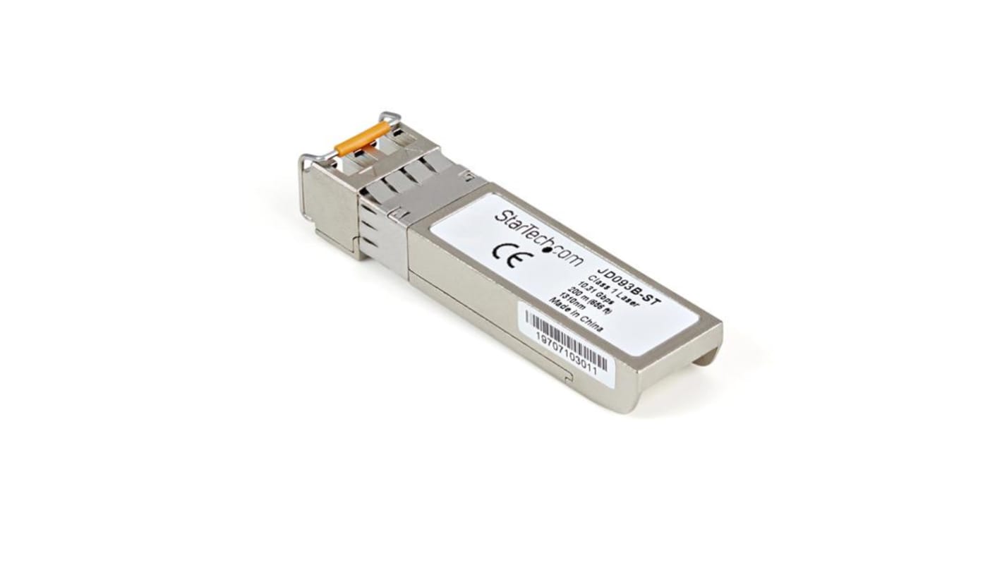 StarTech.com HPE Compatible LC Multi Mode SFP Transceiver Module, Full Duplex, 10000Mbit/s