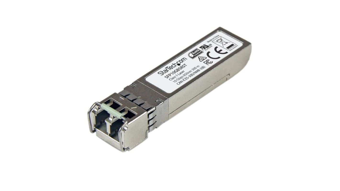 StarTech.com MSA Compatible LC Multi Mode SFP Transceiver Module, Full Duplex, 10000Mbit/s