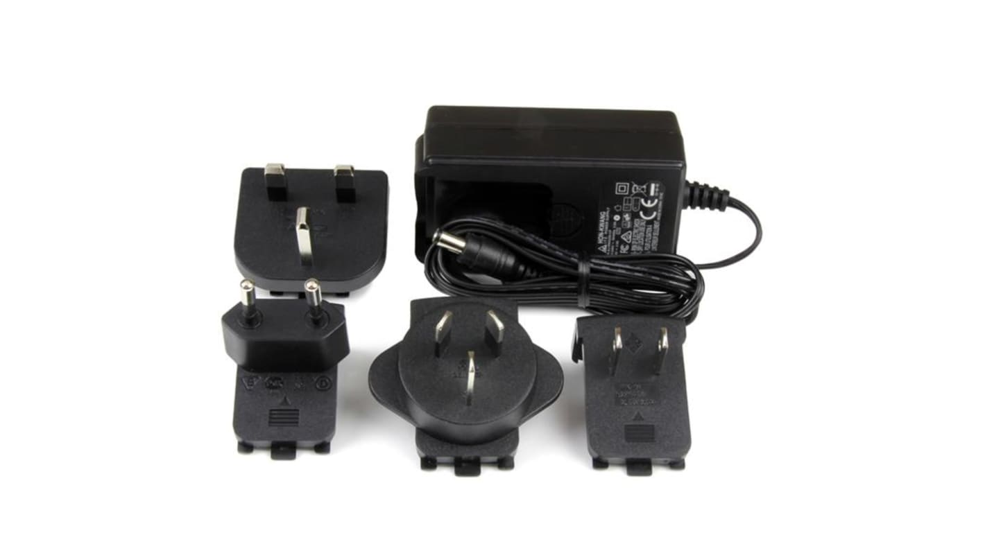 StarTech.com 18W Plug-In AC/DC Adapter 9V dc Output, 2A Output