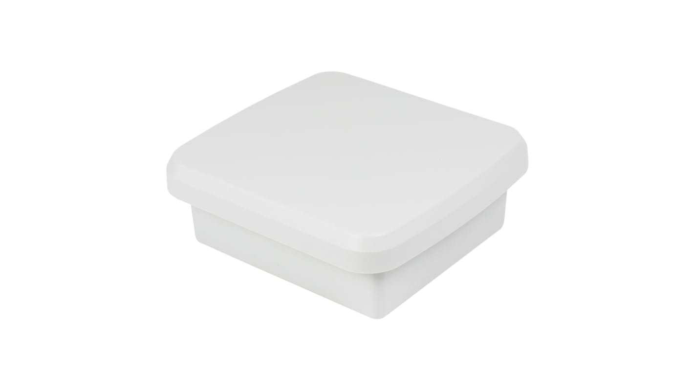 CAMDENBOSS 73 Series White ASA General Purpose Enclosure, IP68, White Lid, 150x145x55mm