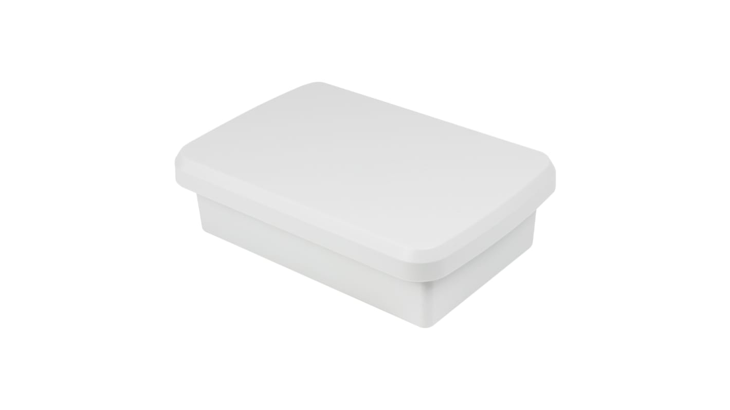 CAMDENBOSS 73 Series White ASA General Purpose Enclosure, IP68, White Lid, 210x145x60mm