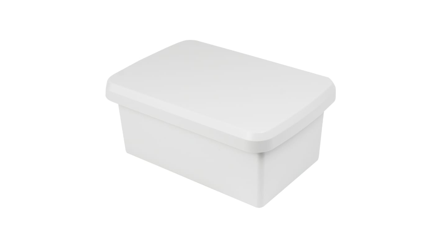 CAMDENBOSS 73 Series White ASA General Purpose Enclosure, IP68, White Lid, 210x145x90mm