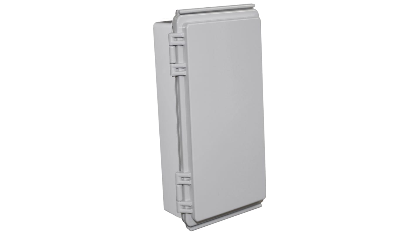 CAMDENBOSS X8 Series Grey ABS General Purpose Enclosure, IP67, IK08, Grey Lid, 260x110x75mm