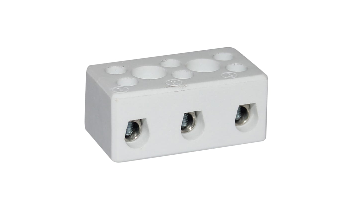 Morsetto CAMDENBOSS, 3 vie, per cavi 10 mm2