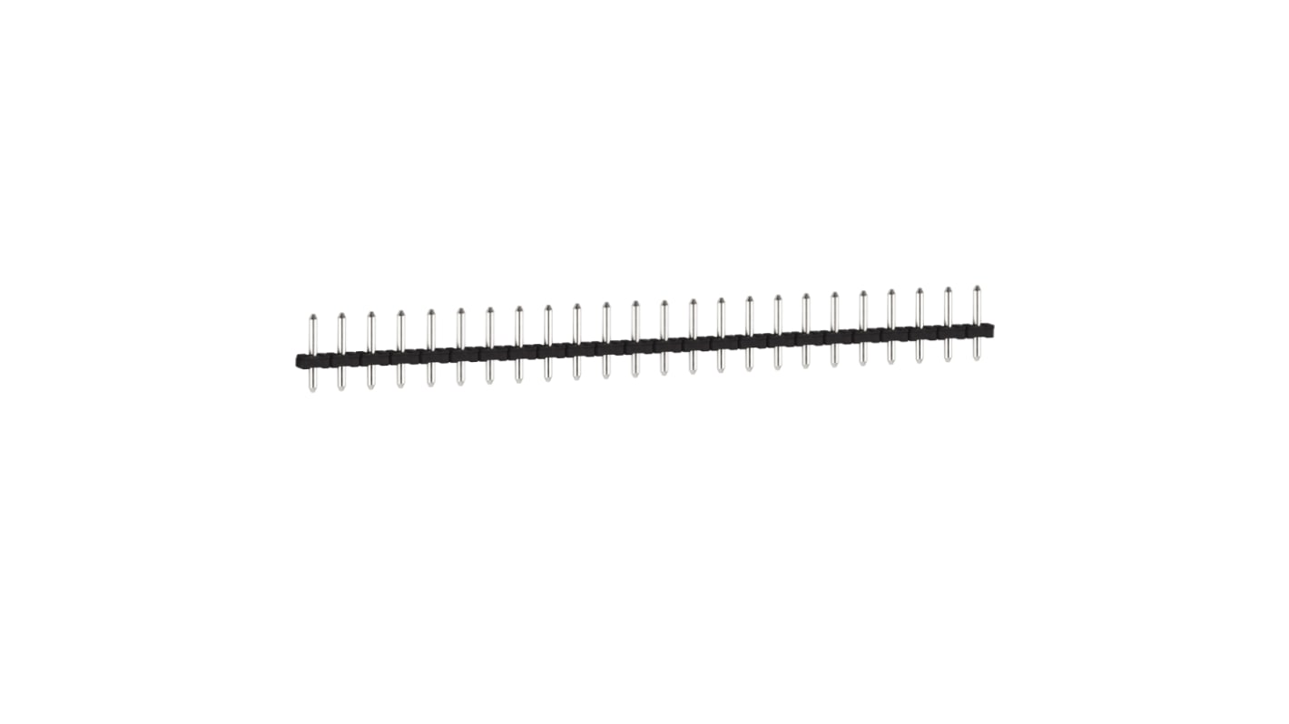 CAMDENBOSS CTBA Series PCB Header, 24-Contact, 5mm Pitch, Through Hole Mount, 1-Row, Plug In Termination