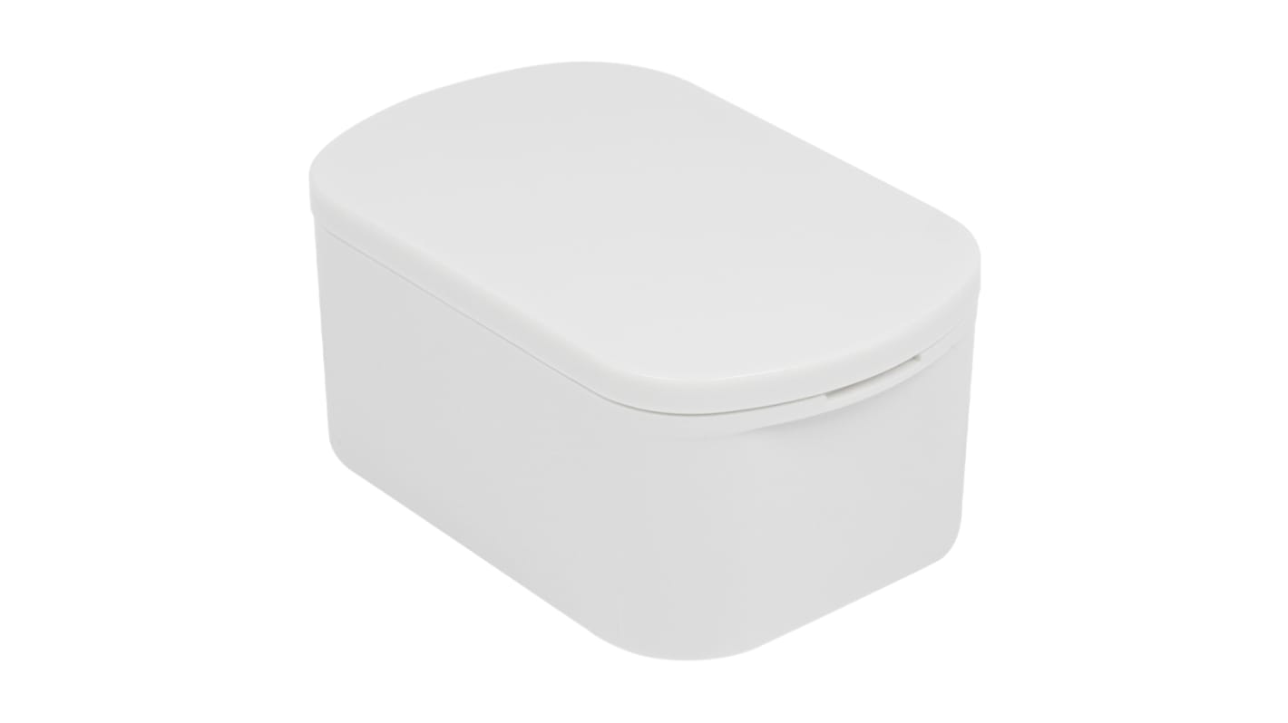 CAMDENBOSS 99 Series White ASA Enclosure, IP40, White Lid, 70x45x32mm