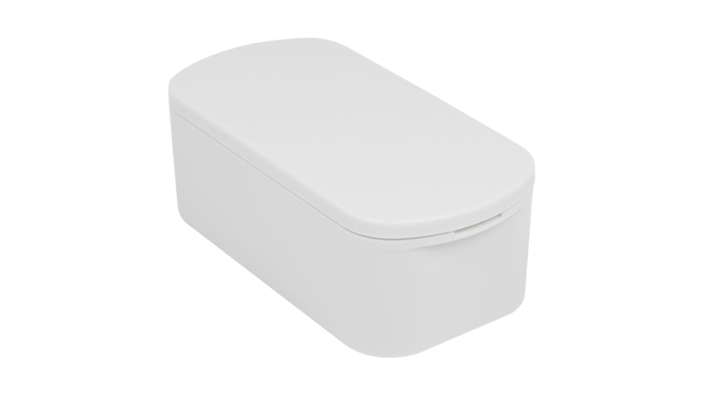 CAMDENBOSS 99 Series White ASA Enclosure, IP40, White Lid, 90x45x32mm