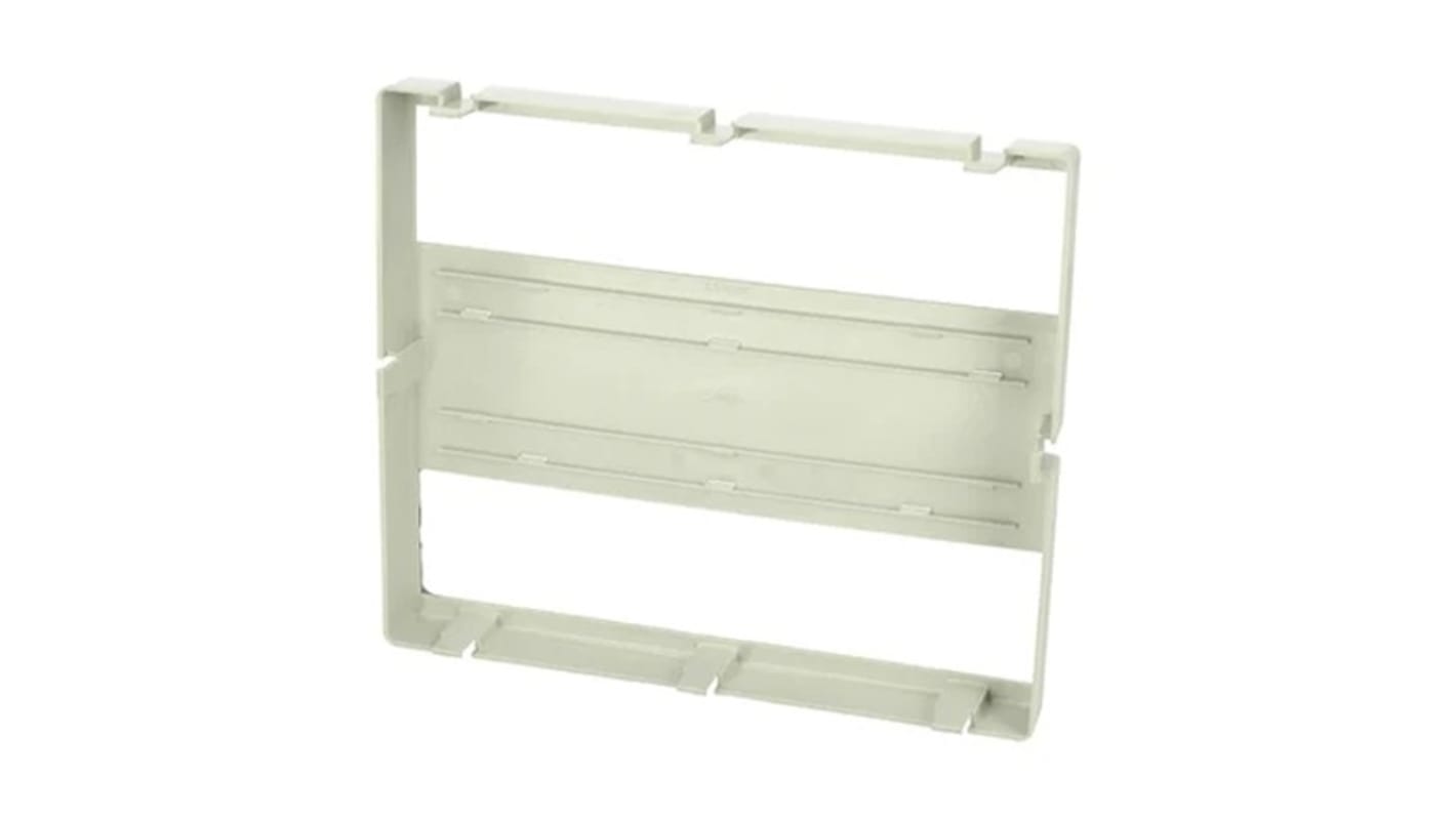 Fibox Front Plate for Use with Window 12 Modules