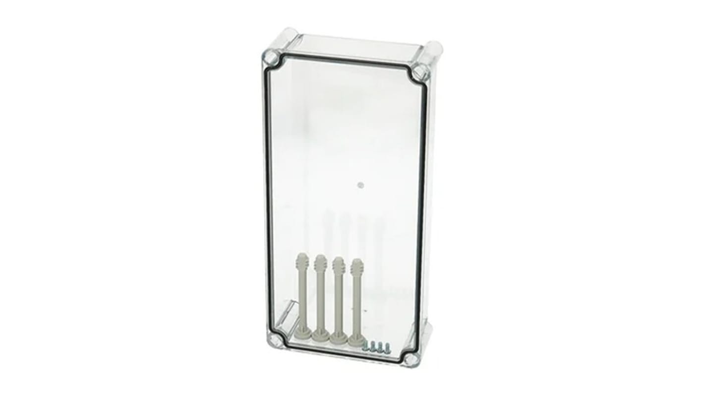 Fibox カバー カバー ポリカーボネート 380mm x 190mm