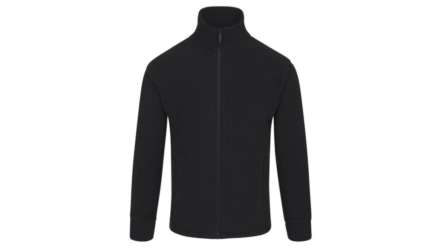 Orn 3200 Unisex Fleece-Jacke, 100 % Polyester Schwarz, Größe XL