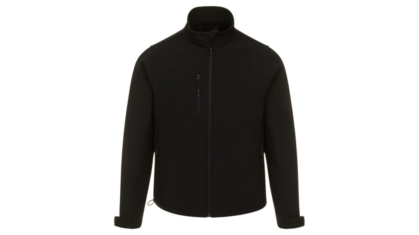 Orn 4200 Black, Breathable, Water Resistant Softshell Jacket, L