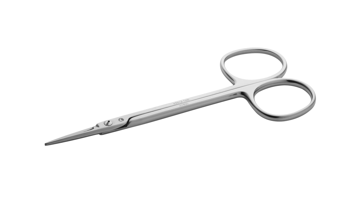 ideal-tek Handwerkerschere Edelstahl 20 mm-Klinge 112,5 mm Edelstahl-Griff