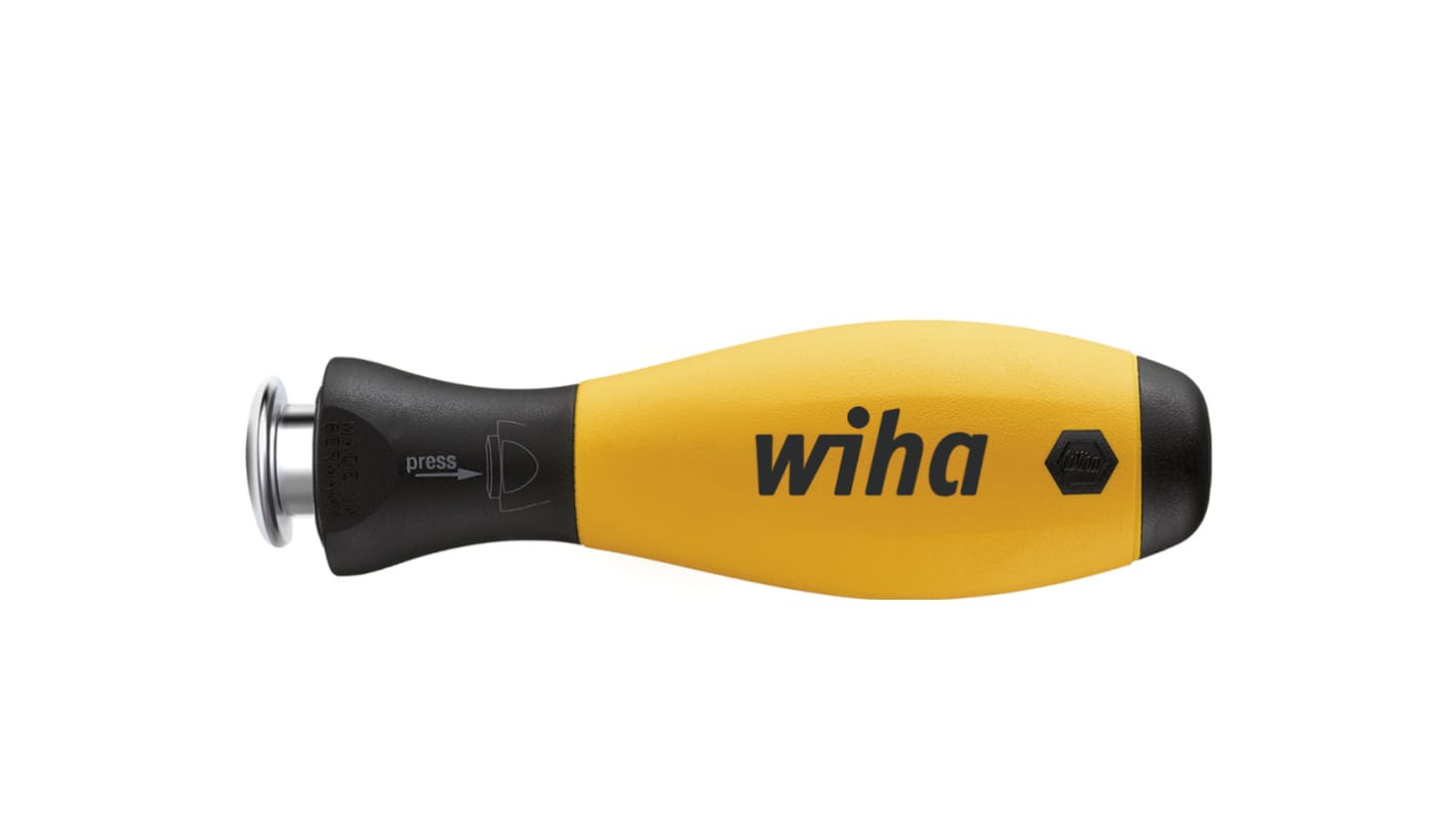 Wiha Screwdriver Handle, 6 mm Tip, 120 mm Overall