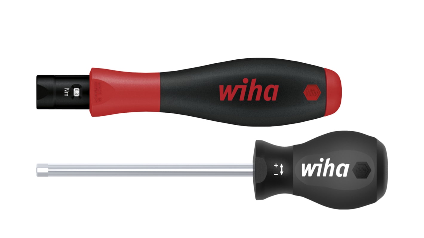 Wiha トルクドライバ, 0.1 → 0.6Nm, 調整可能, 六角, 4 mm
