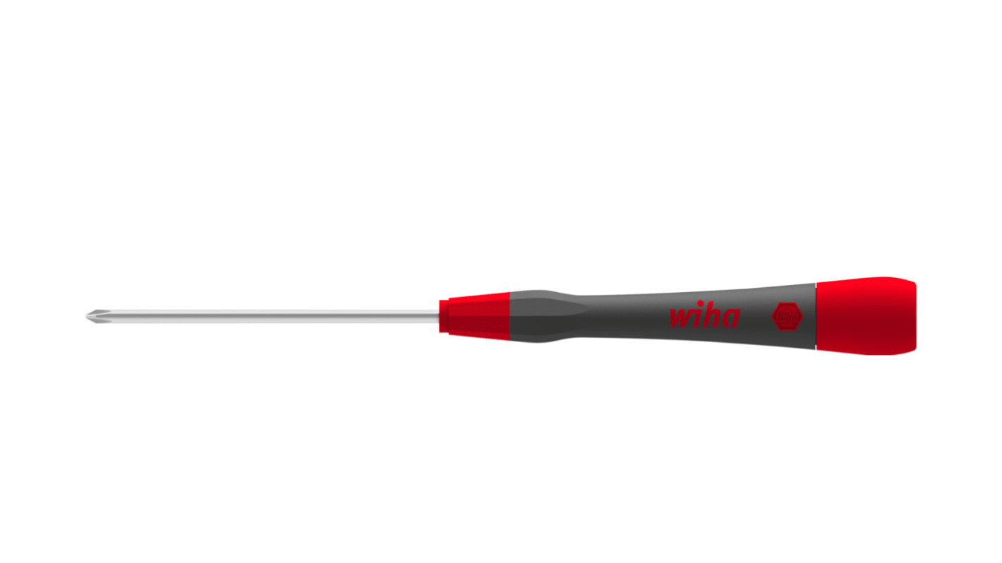 Wiha Phillips  Screwdriver, PH1 mm Tip, 80 mm Blade, 180 mm Overall