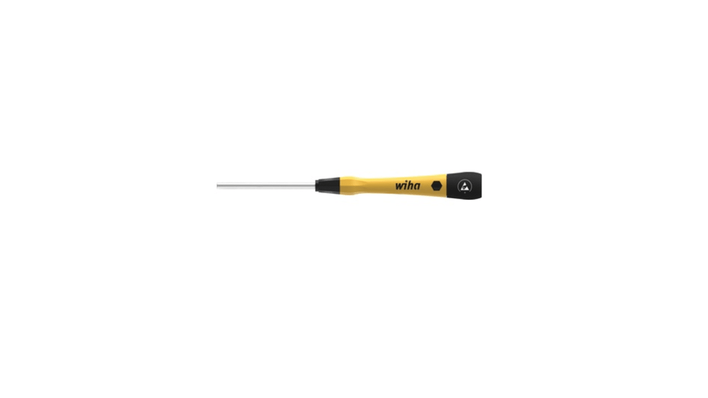 Wiha Hex  Screwdriver, 5.5 mm Tip, 60 mm Blade, 160 mm Overall