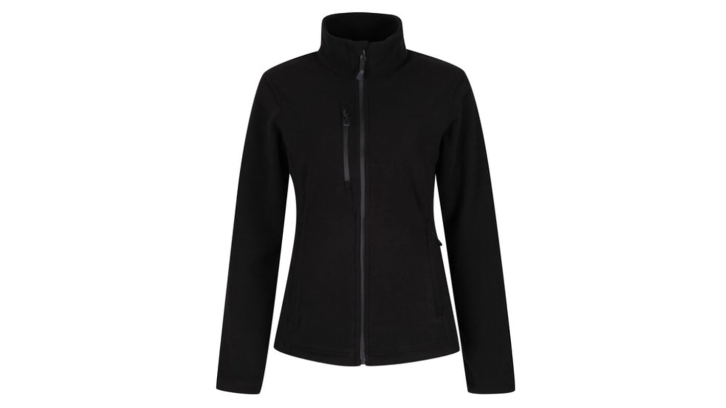 Regatta Professional TRF628 Black Recycled Polyester Women's<BR/> Fleece Jacket 12