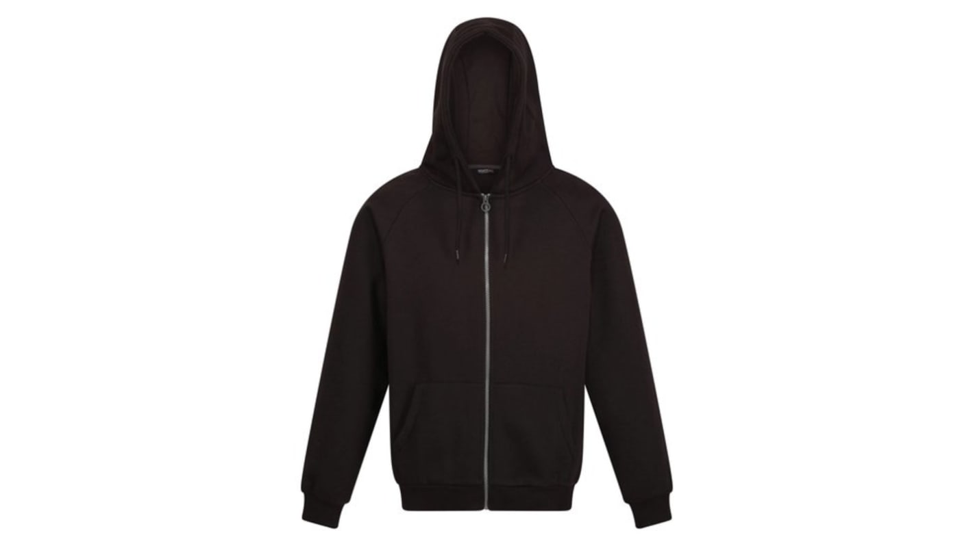 Regatta Professional TRF683 Herren Kapuzenpullover, 35 % Baumwolle, 65 % Polyester Schwarz, Größe S