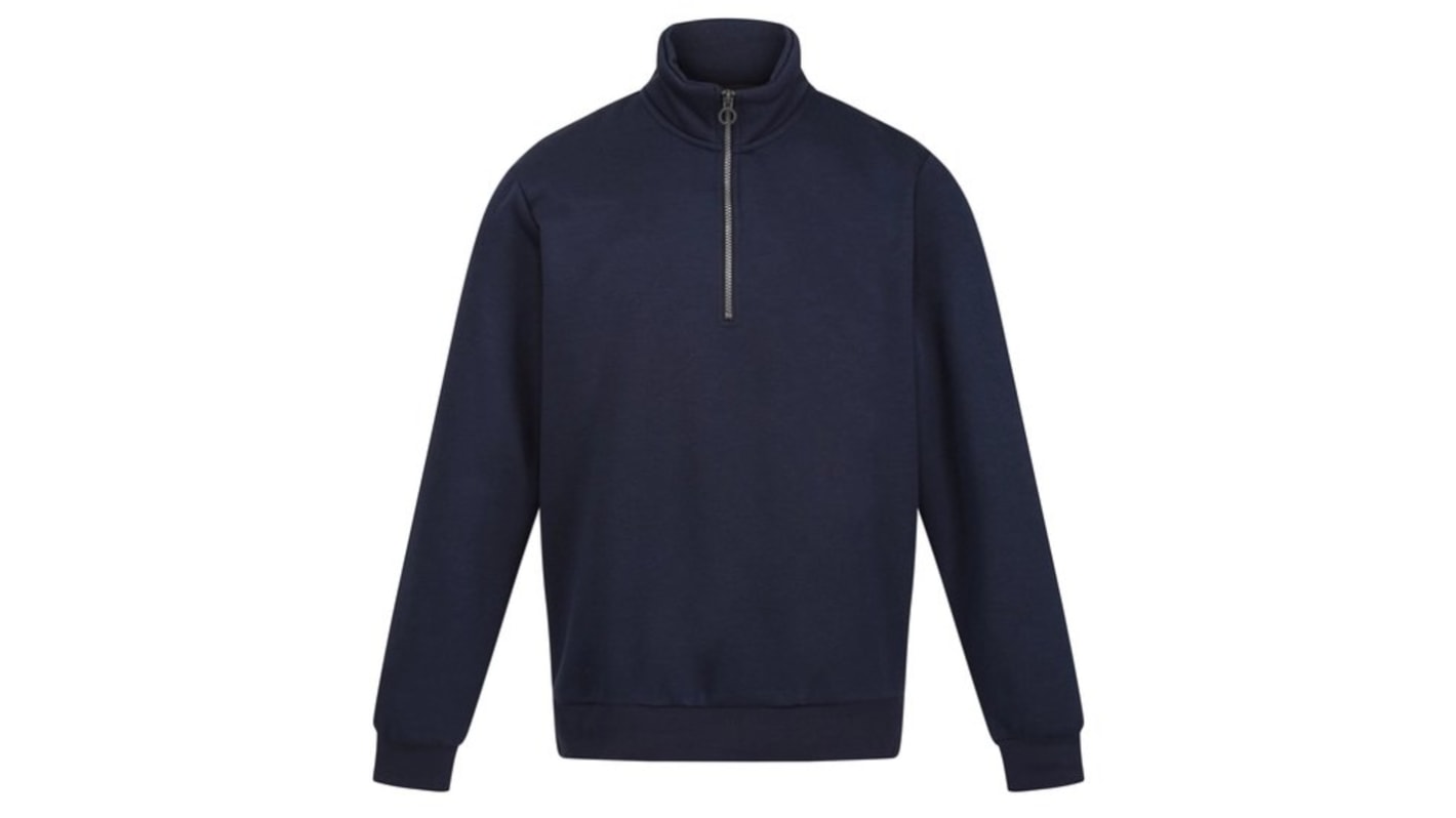 Regatta Professional TRF685 Herren Sweatshirt, 35 % Baumwolle, 65 % Polyester Marineblau, Größe XS