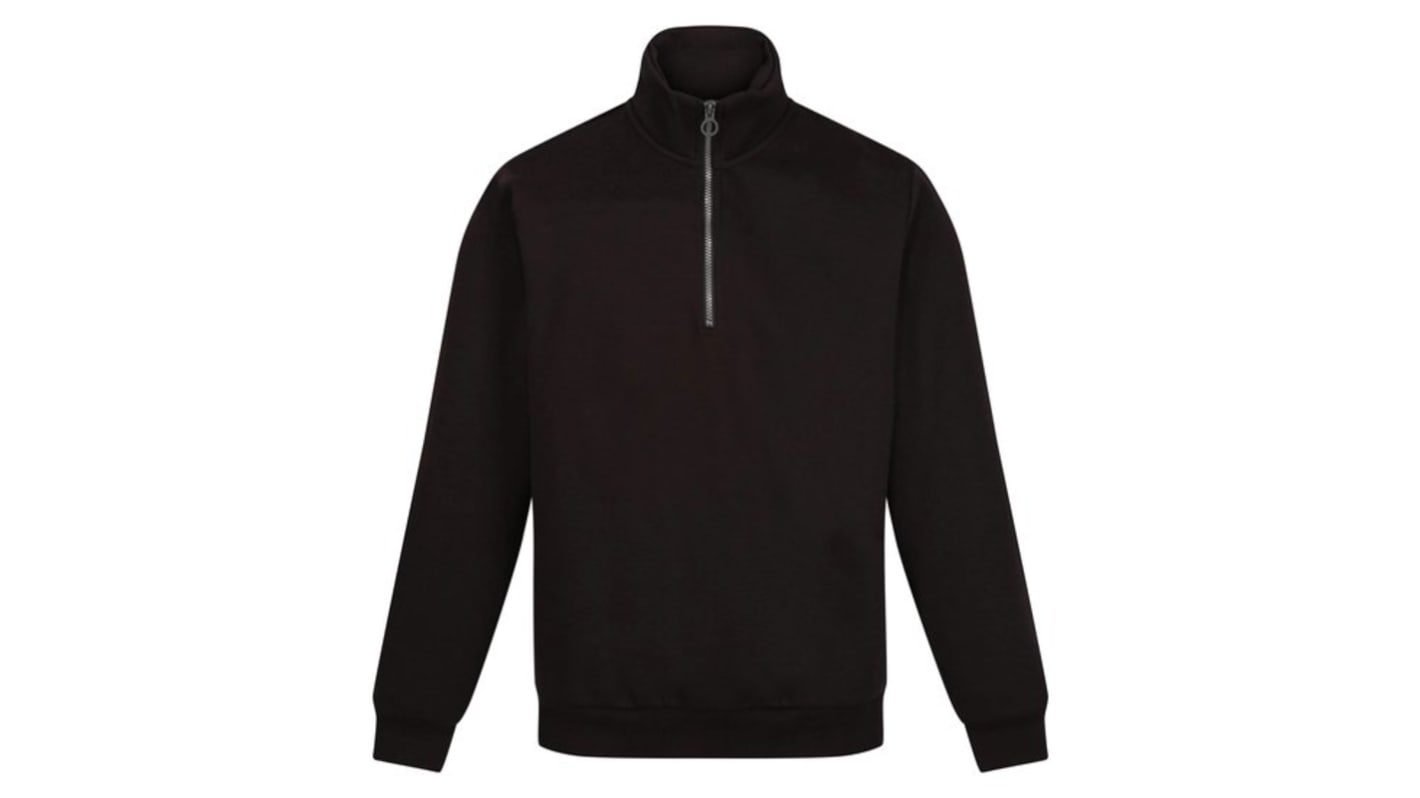 Sweatshirt de travail Regatta Professional TRF685, Homme, Noir, taille XL, en 35 % coton, 65 % polyester