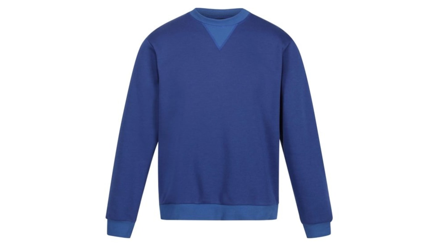 Regatta Professional TRF686 Herren Sweatshirt, 35 % Baumwolle, 65 % Polyester Königsblau, Größe XS