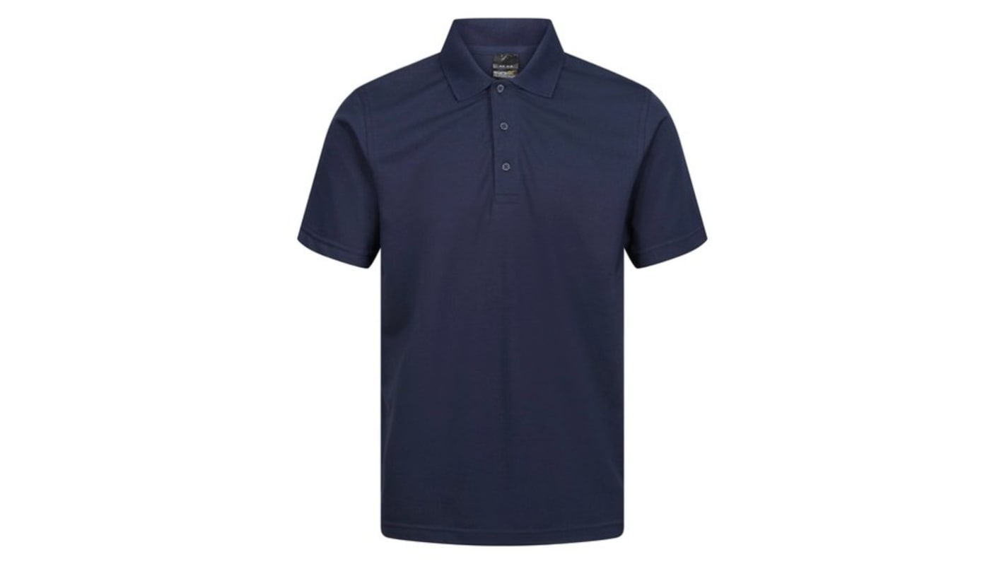 Regatta Professional TRS223 Kurzarm Polohemd, 35 % Baumwolle, 65 % Polyester Marineblau, Größe 46