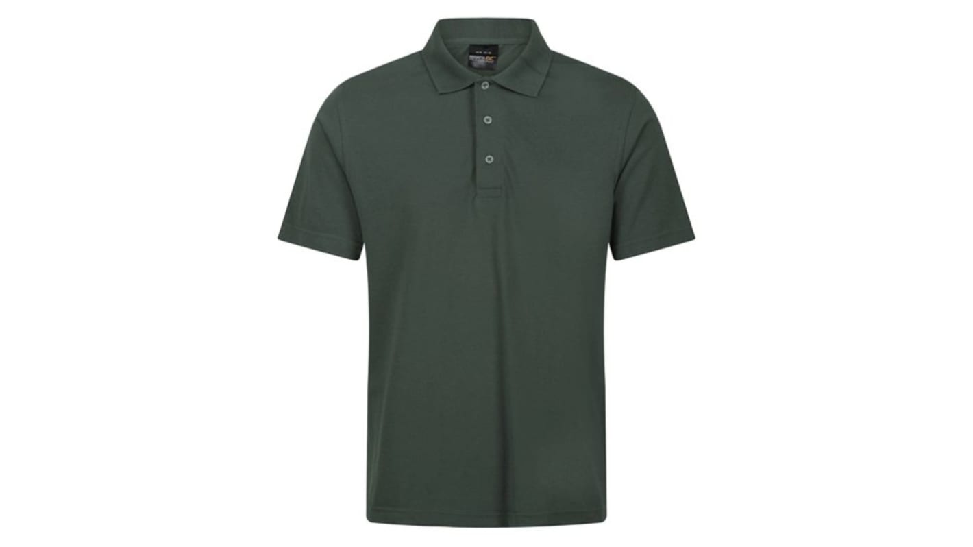 Regatta Professional TRS223 Kurzarm Polohemd, 35 % Baumwolle, 65 % Polyester Grün, Größe 46